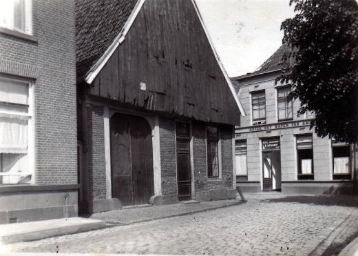 deurningestraat hoek Langestraat 1922